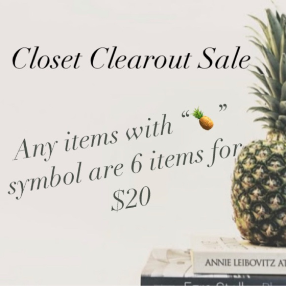 Limited Time! 6 items for $20 CLOSET CLEAROUT
